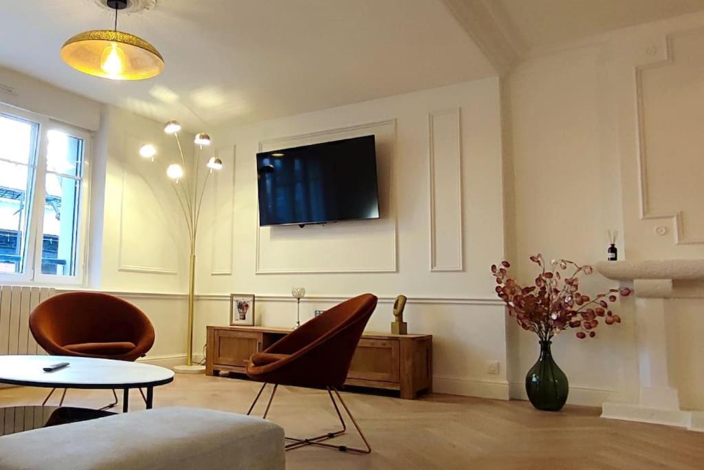 Le Paris-Brest - Faites Une Pause Sur Votre Trajet Apartment Сен-Брук Екстериор снимка